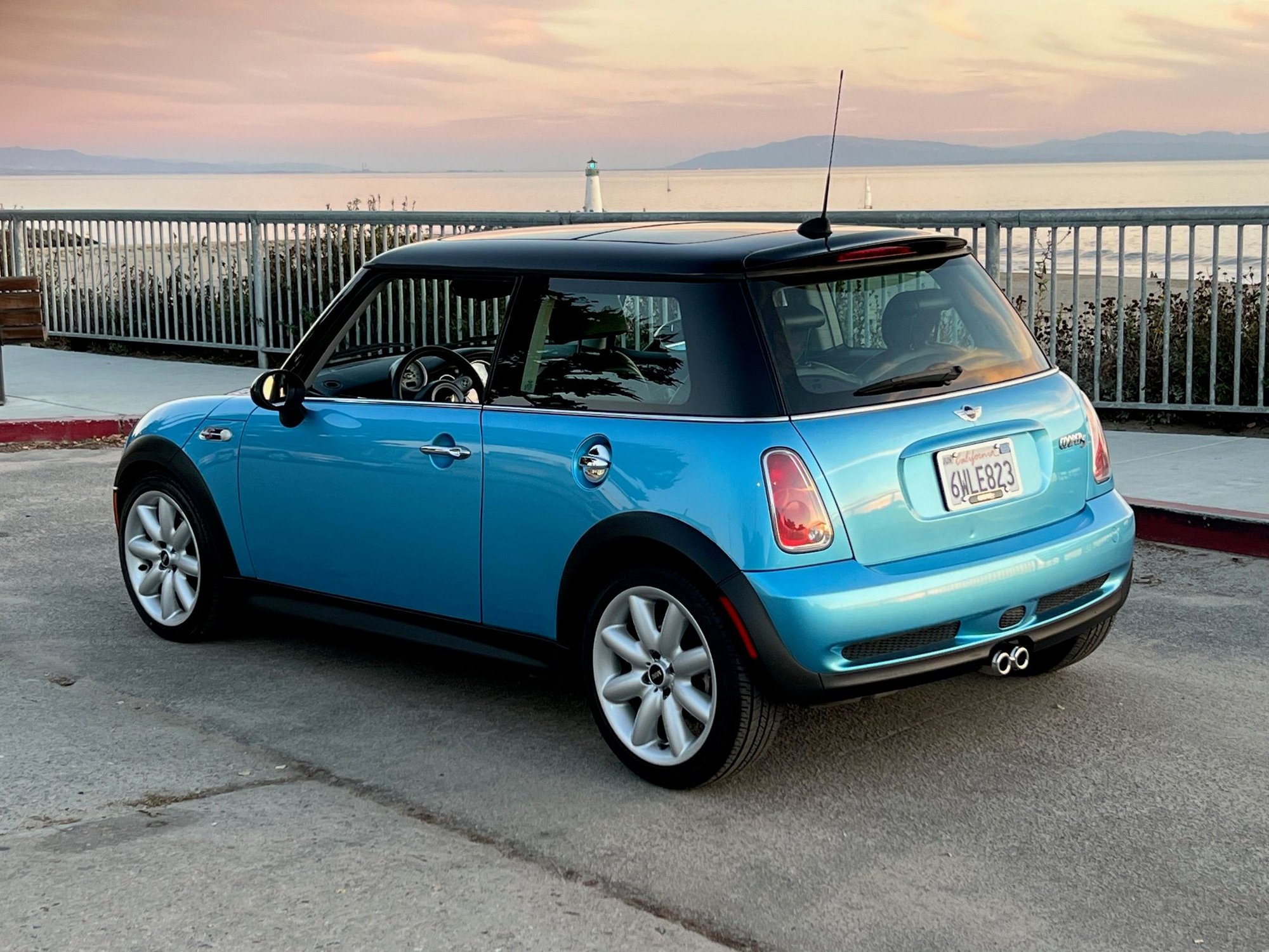2005 Mini R53: "Mk I" Mini Cooper S - 2005 One owner, 39K mile Mini Cooper S 6-speed - Used - VIN WMWRE33515TL11487 - Santa Cruz, CA 95062, United States
