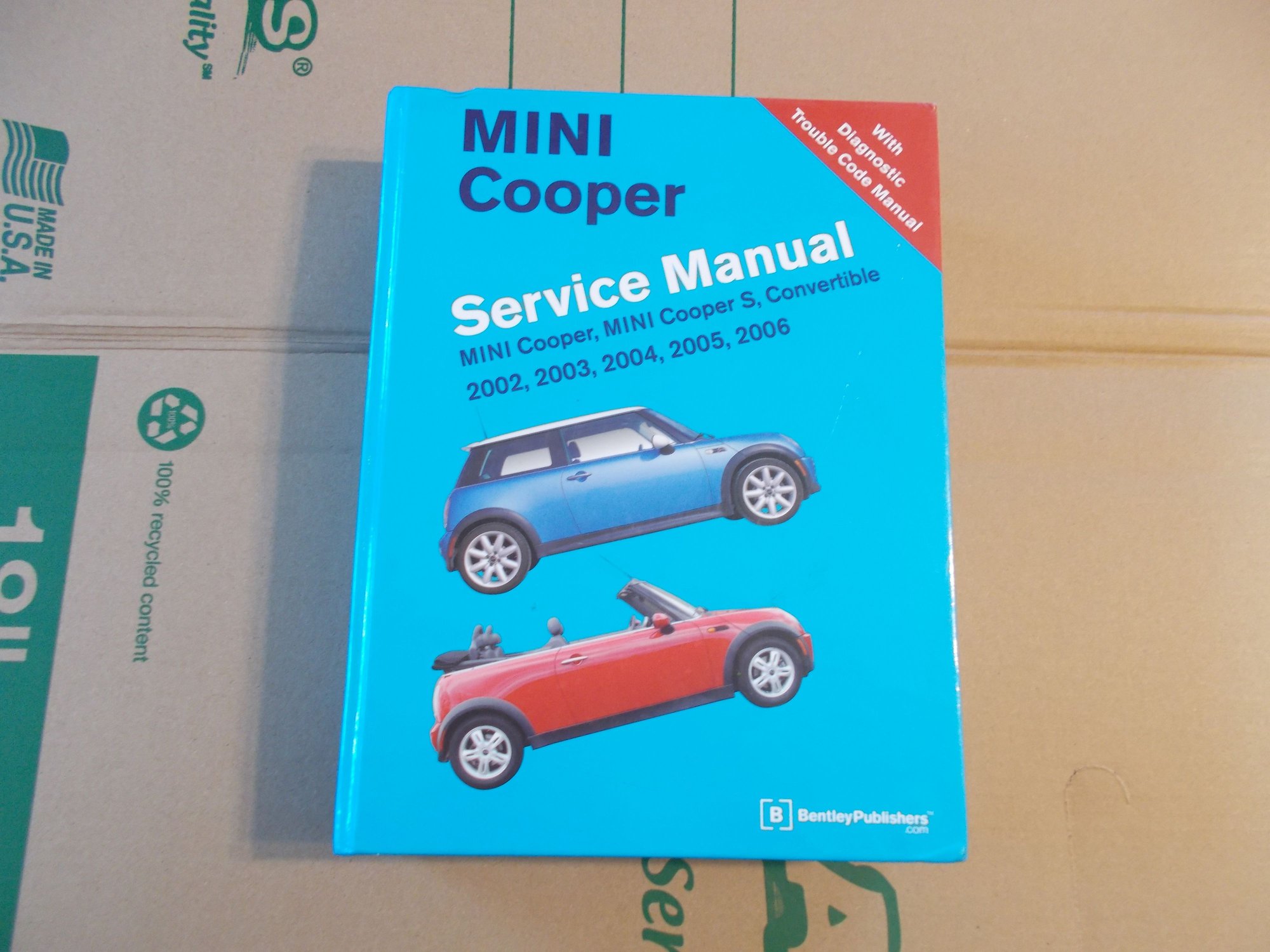 Miscellaneous - 2002-2006 MINI Cooper Bentley Service Manual. - Used - 2002 to 2006 Mini R53: "Mk I" Mini Cooper S - Bryan, OH 43506, United States