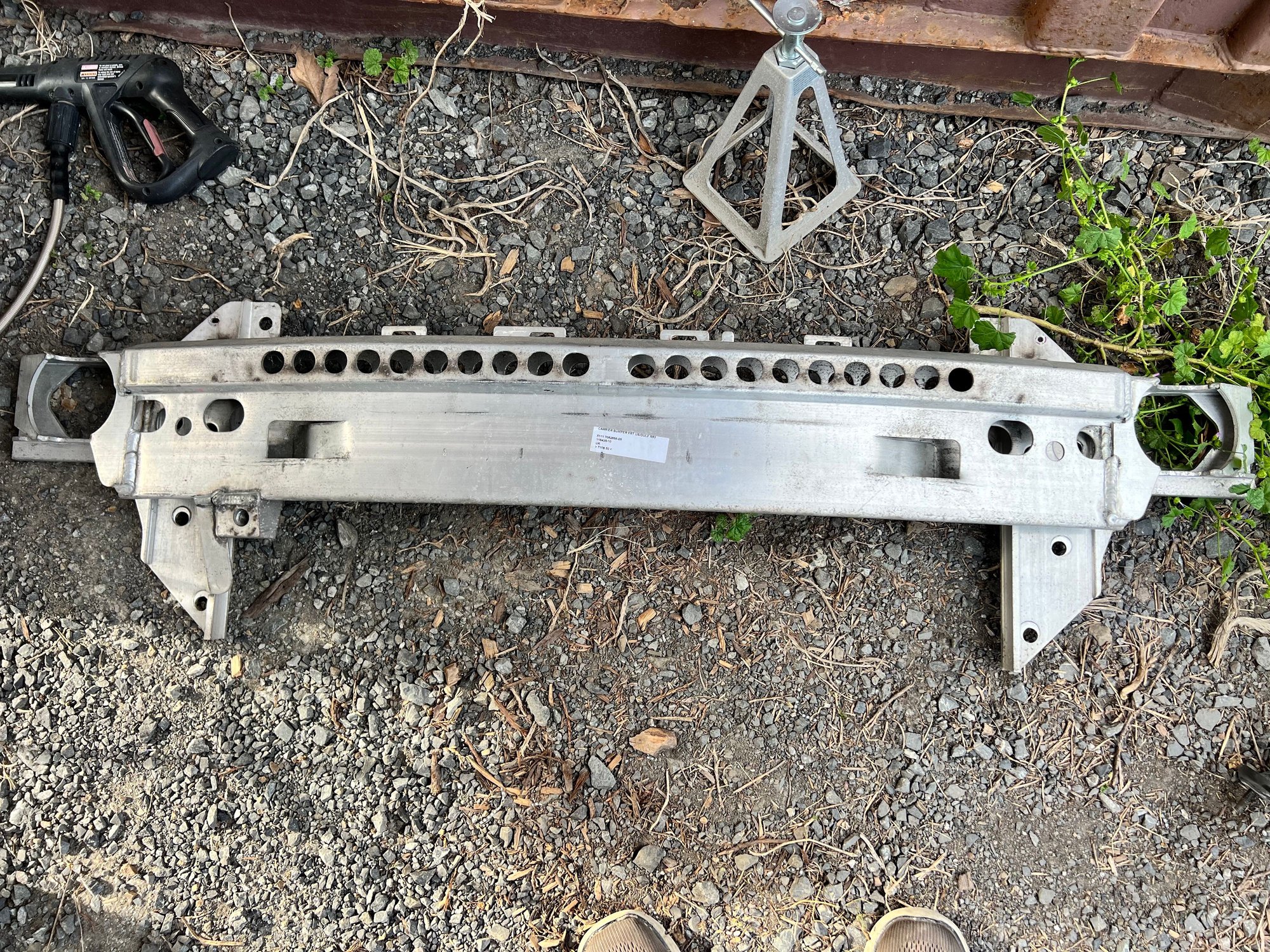 2002 Mini R53: "Mk I" Mini Cooper S - front bumper carrier beam - Accessories - $50 - Sebastopol, CA 95472, United States