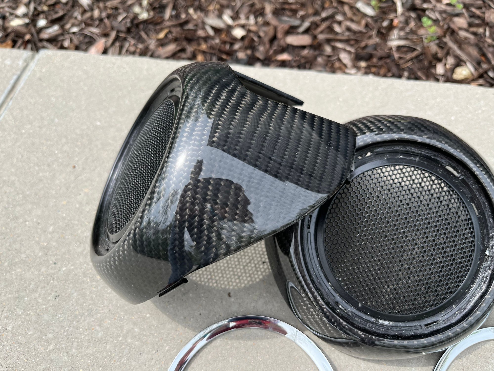 Interior/Upholstery - Carbon Fibre parts - Used - 2011 to 2013  R56: "Mk II" Mini Hatch/Hardtop range - 2012 to 2015 Mini R58: Coupe - 2012 to 2015 Mini R59: Roadster - Willow Springs, IL 60480, United States