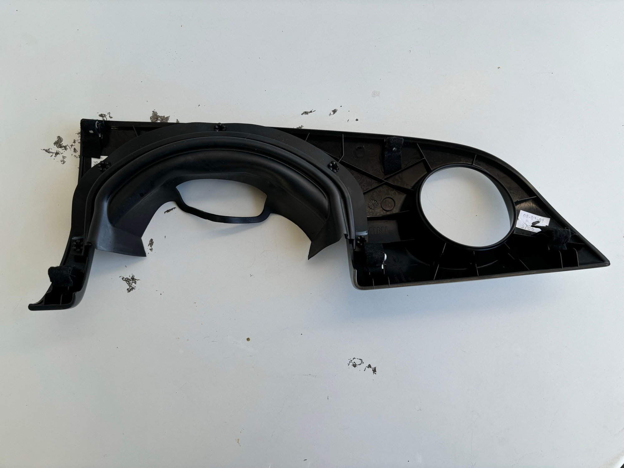 Interior/Upholstery - GENUINE MINI Interior Trim Kit Piano Black SEVEN 3-Piece Dash (FREE SHIPPING) - Used - 2004 to 2008 Mini Cooper - Cedar Park, TX 78641, United States