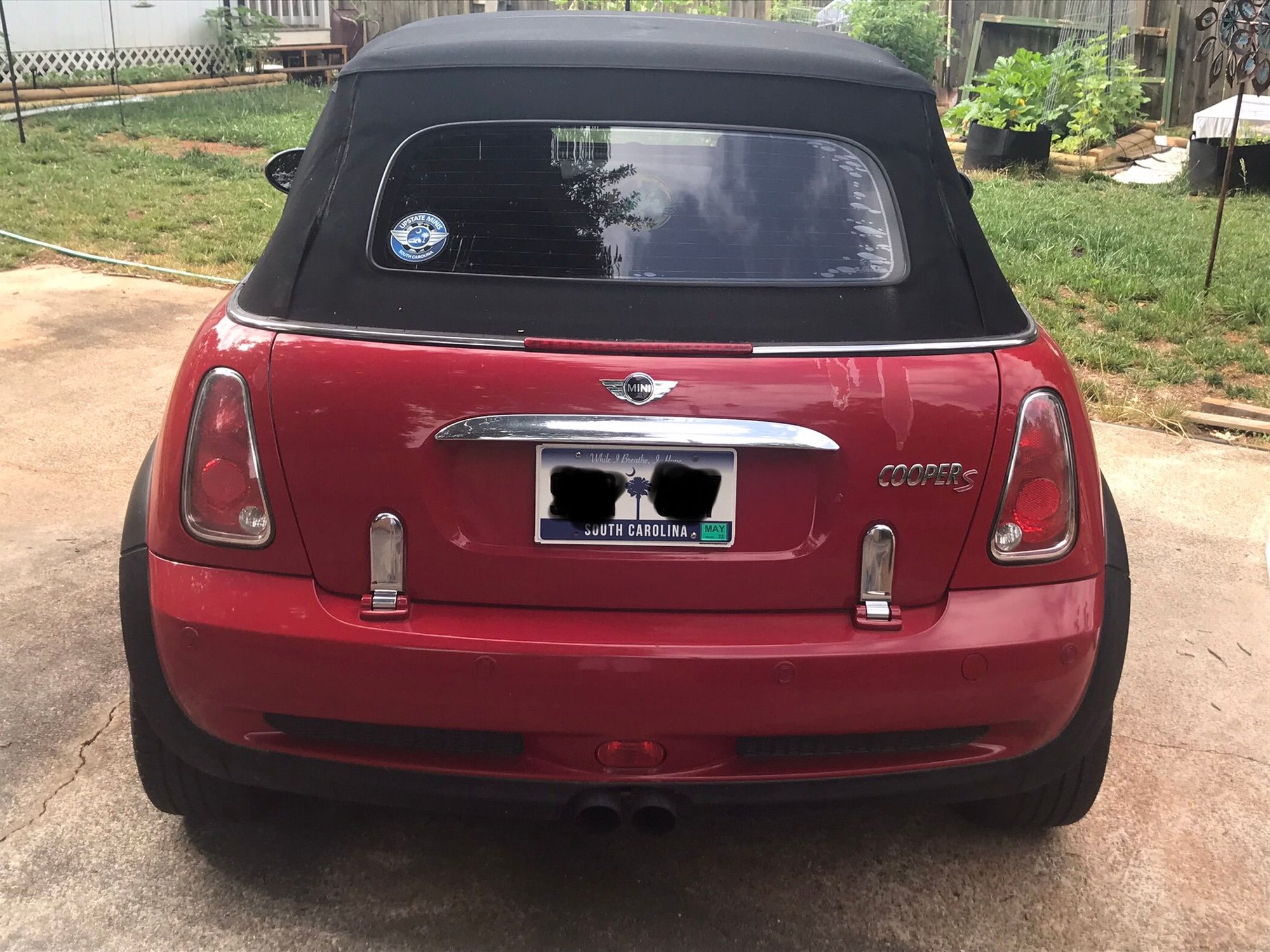 2007 Mini R52: "Mk I" Mini Convertible - 2007 Mini Cooper S Convertible R52 in South Carolina ~ $8000 - Used - VIN WMWRH33597TL94466 - 93,100 Miles - 4 cyl - 2WD - Automatic - Convertible - Red - Greenville, SC 29609, United States