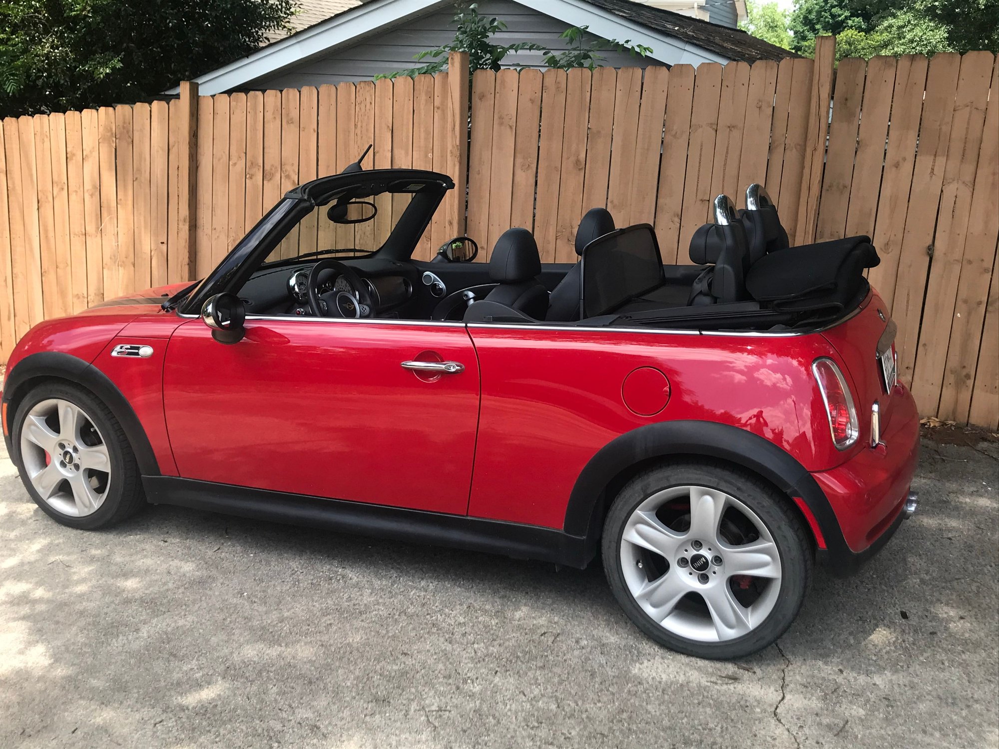 2007 Mini R52: "Mk I" Mini Convertible - 2007 Mini Cooper S Convertible R52 in South Carolina ~ $8000 - Used - VIN WMWRH33597TL94466 - 93,100 Miles - 4 cyl - 2WD - Automatic - Convertible - Red - Greenville, SC 29609, United States