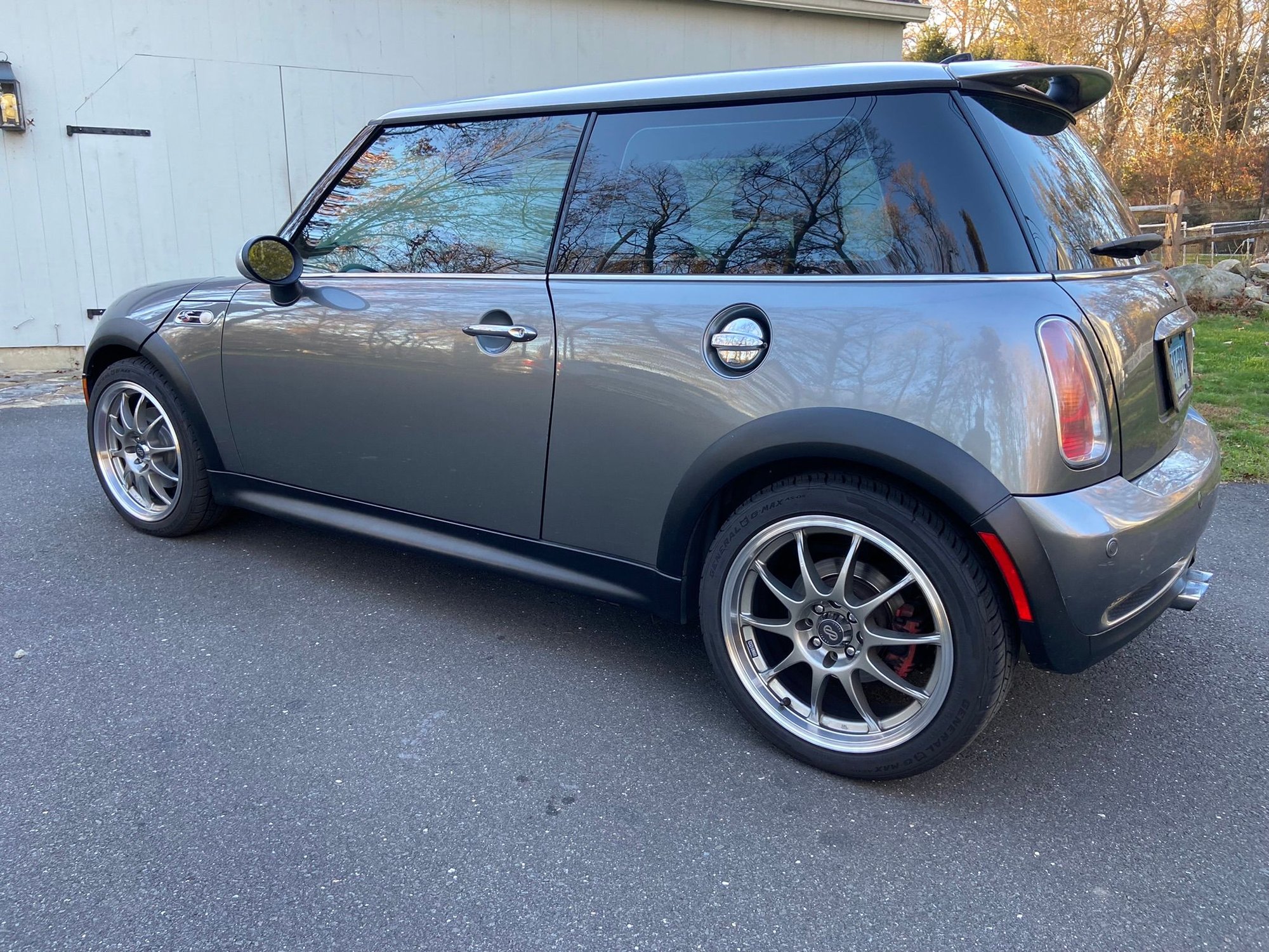 2004 Mini R53: "Mk I" Mini Cooper S - 2004 Mini Cooper S JCW R53 - Used - VIN WMWRE3444TD80909 - 112,250 Miles - 4 cyl - 2WD - Manual - Coupe - Gray - Fairfield, CT 06824, United States