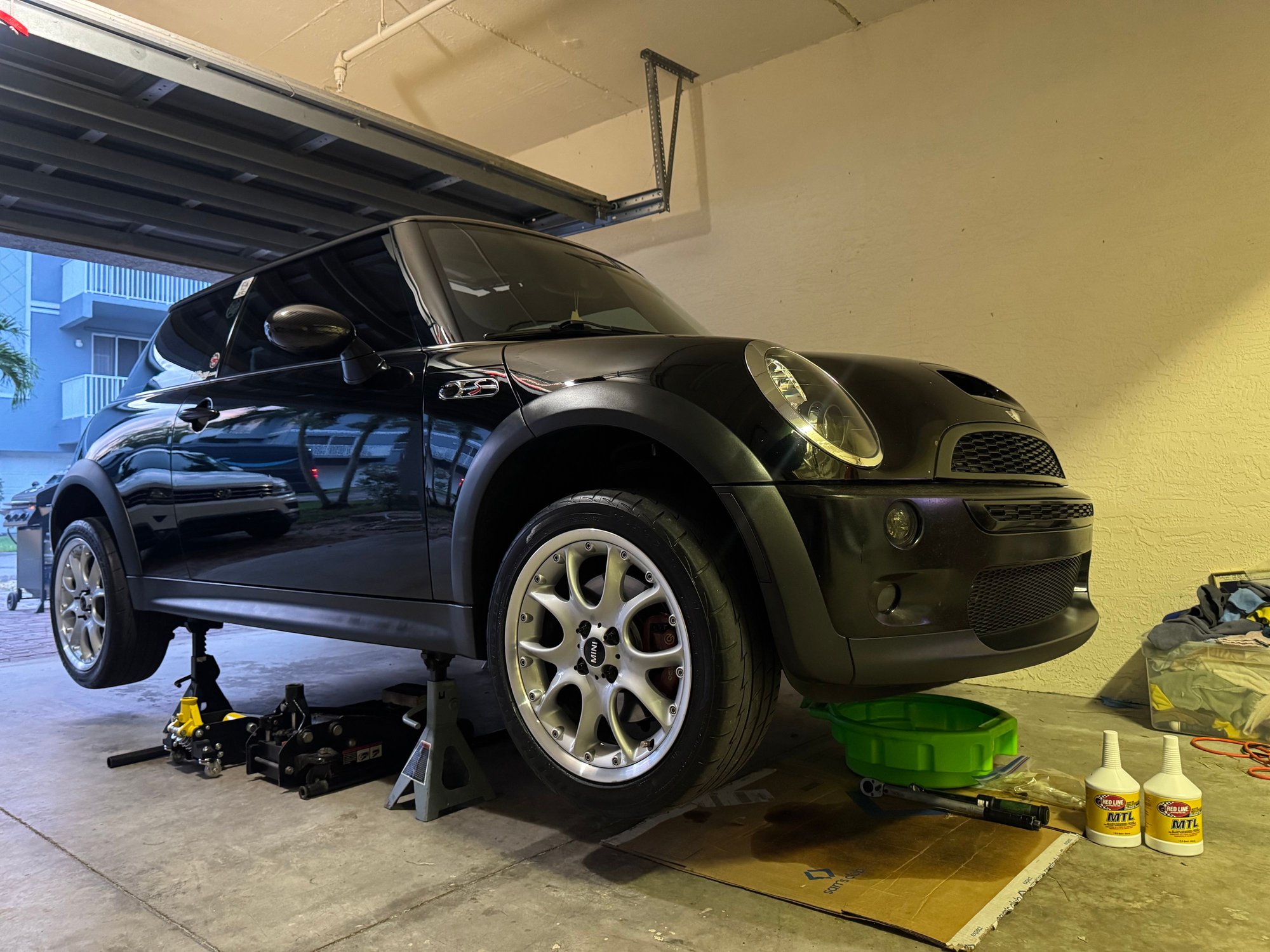 Been 30,000 and it�s time. And yes she is clean pre working on her.