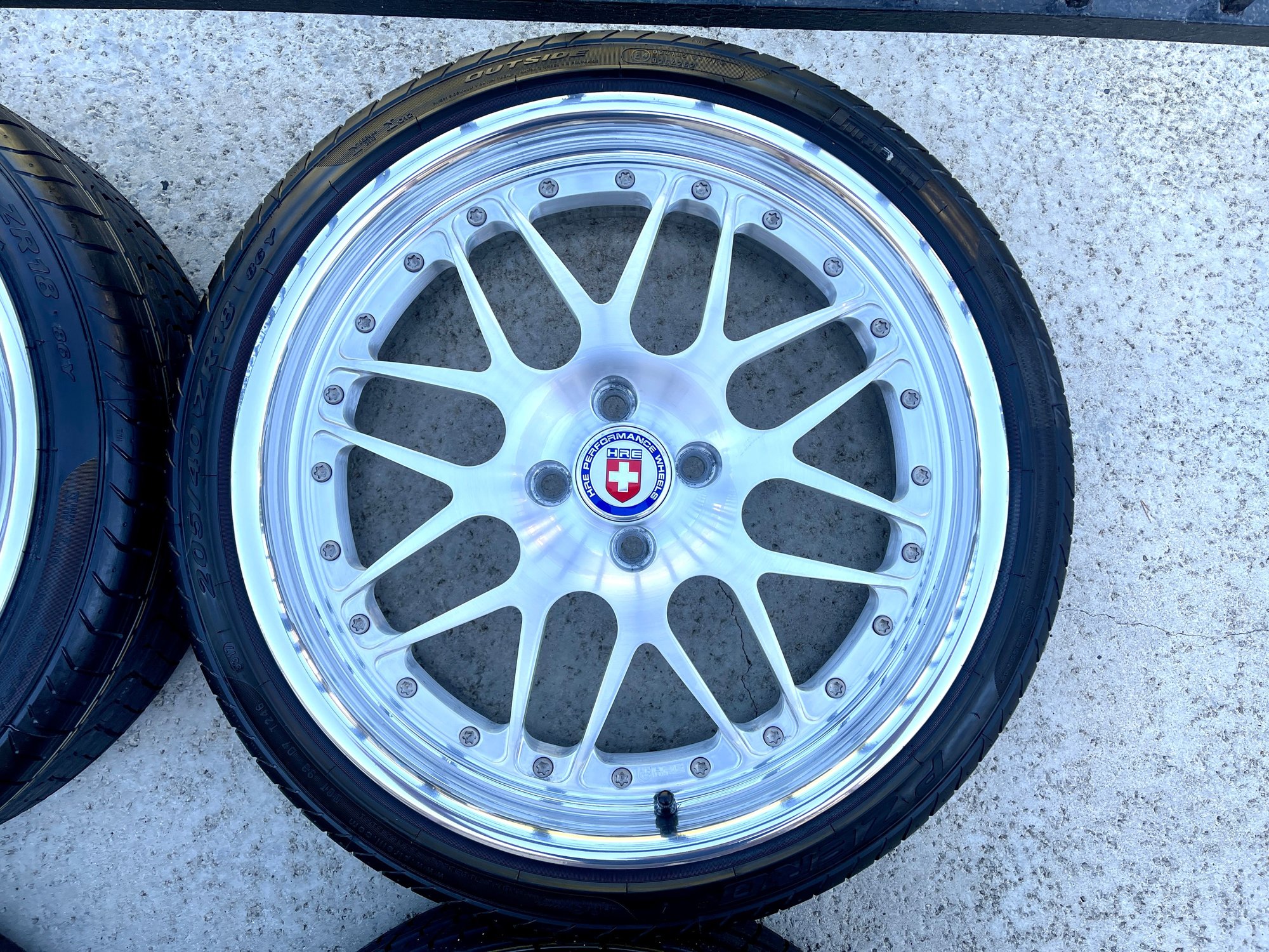 Wheels and Tires/Axles - HRE Competition C20 Wheels and Tires Package - New - Los Angeles, CA 90001, United States