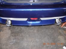 Under the Hood Image 
Cooper Rear Bumper Cover Modded for Split Exhaust