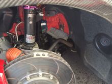IMSA ST class MINI JCW race car front brakes