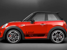 The SMINI, or what a smart car MINI would look like