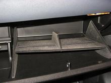 Glove box organizer