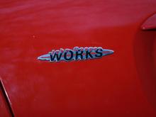 JCW Boot Badge