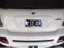 Mini License Plate