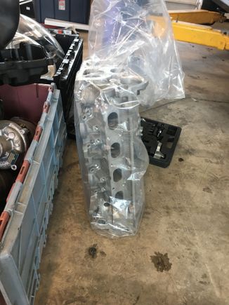 Remachined head