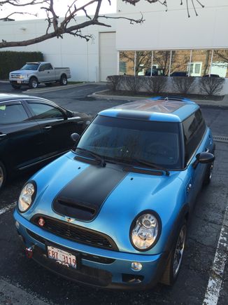 New stripes and fog lights covered