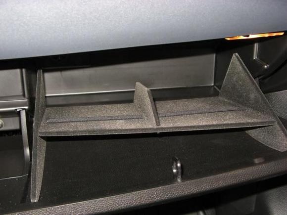 Glove box organizer