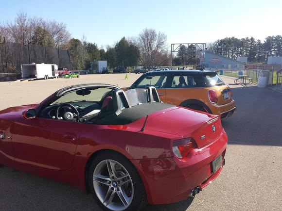 2006 BMW Z4 M and 2014 F56 MCS