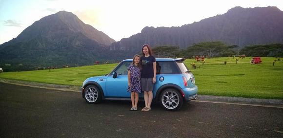 My lovely wife and daughter...they love the R53 too!