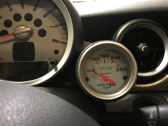 H20 temp gauge