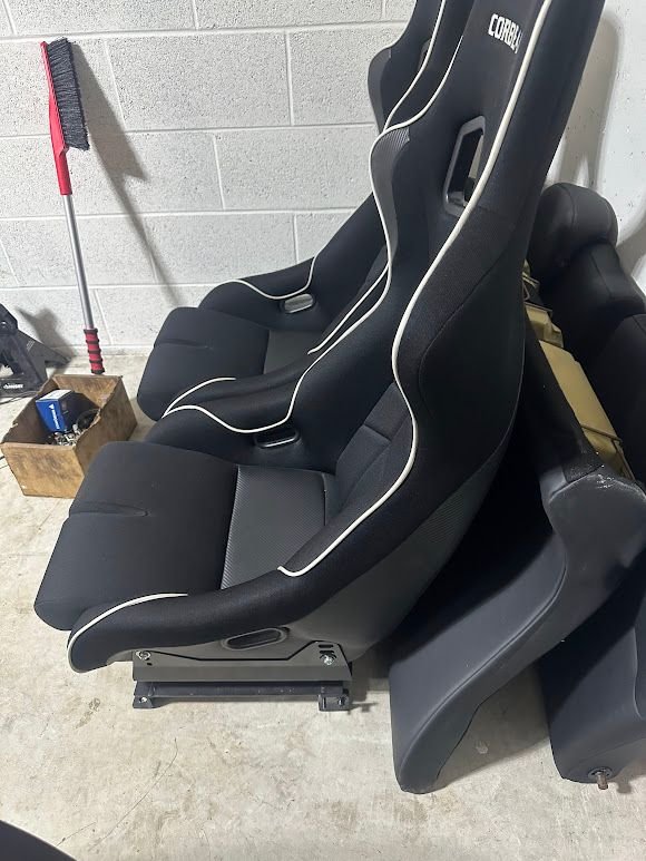 Interior/Upholstery - Corbeau DFX bucket seats with brackets and sliders for R series Mini's - Used - -1 to 2025  All Models - Elizabethtown, PA 17022, United States