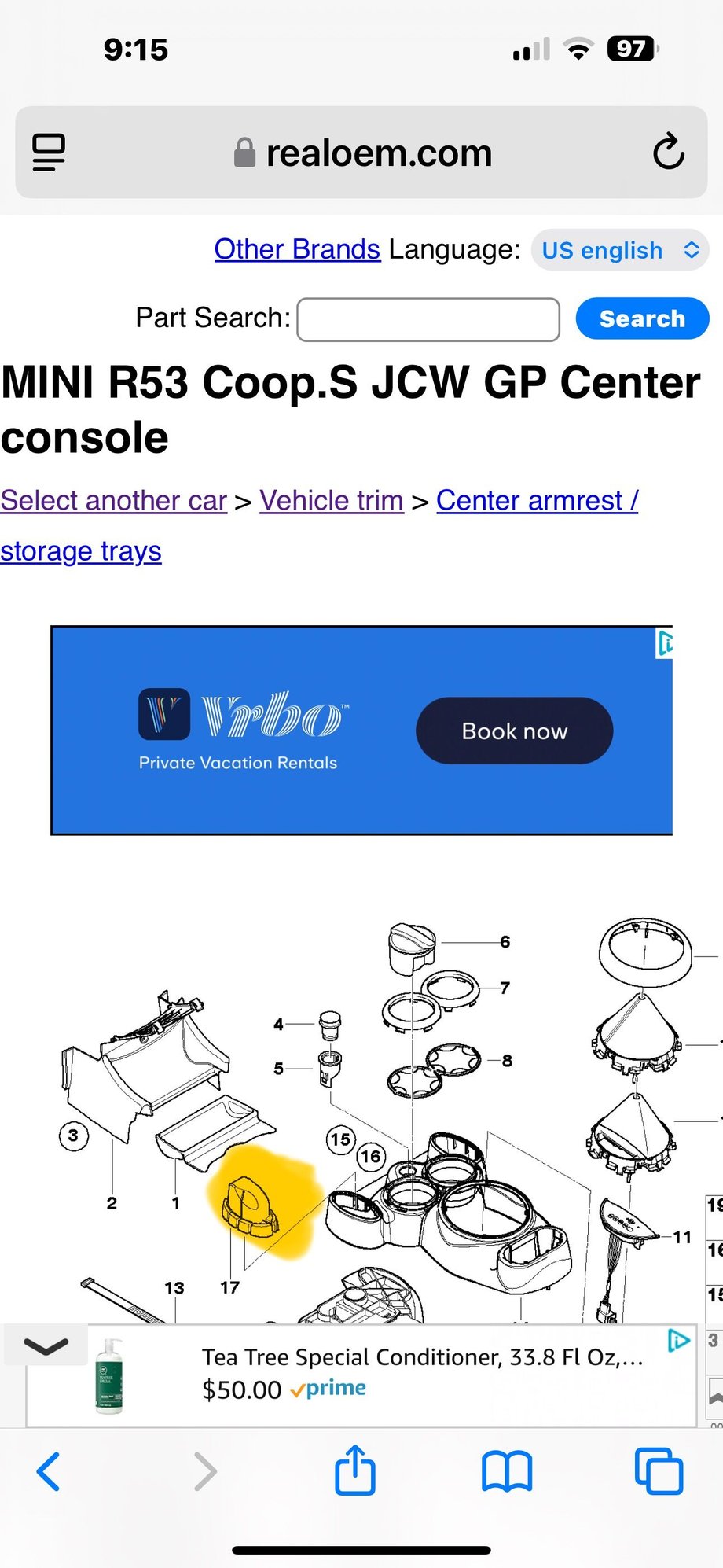 Interior/Upholstery - Inserts for DownTubes Left & Right - Used - 2002 to 2008 Mini Cooper - Cedar Park, TX 78641, United States