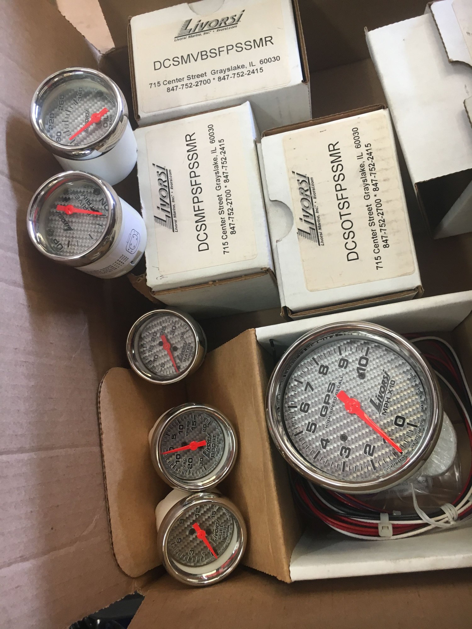 Livorsi carbon gauges single