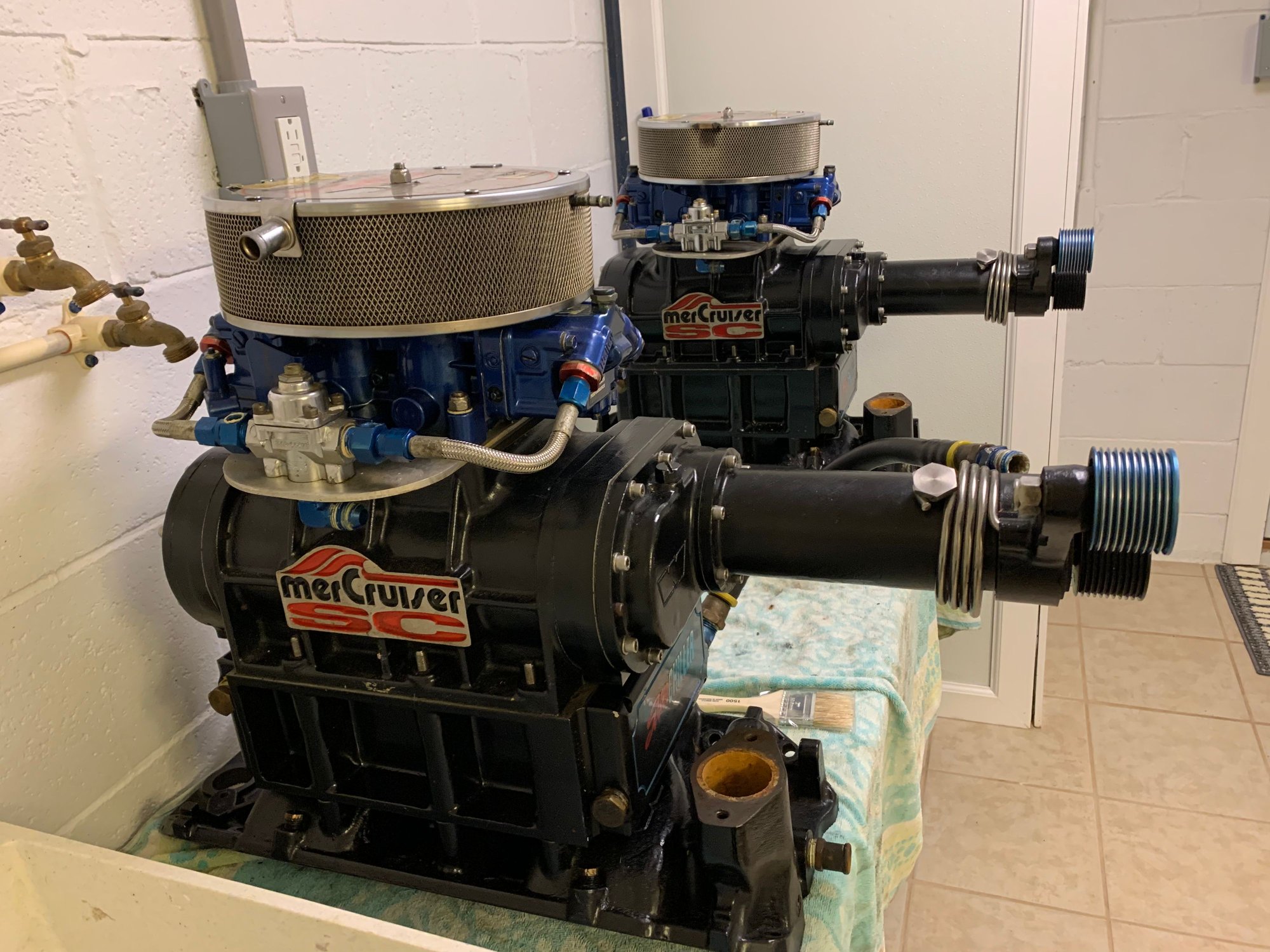 525sc blowers with intercoolers and carbs