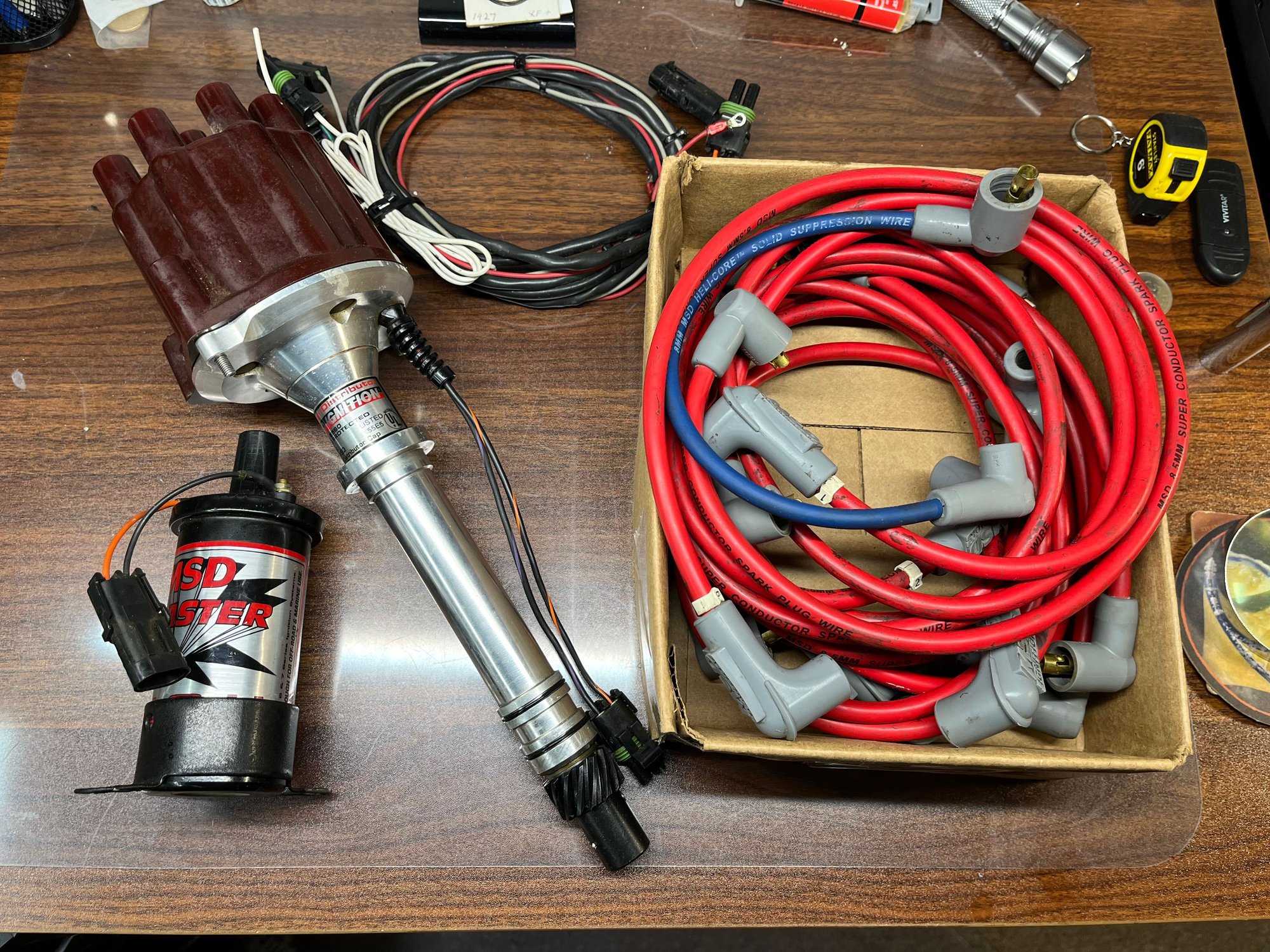 Msd pro billet, coil, and wires