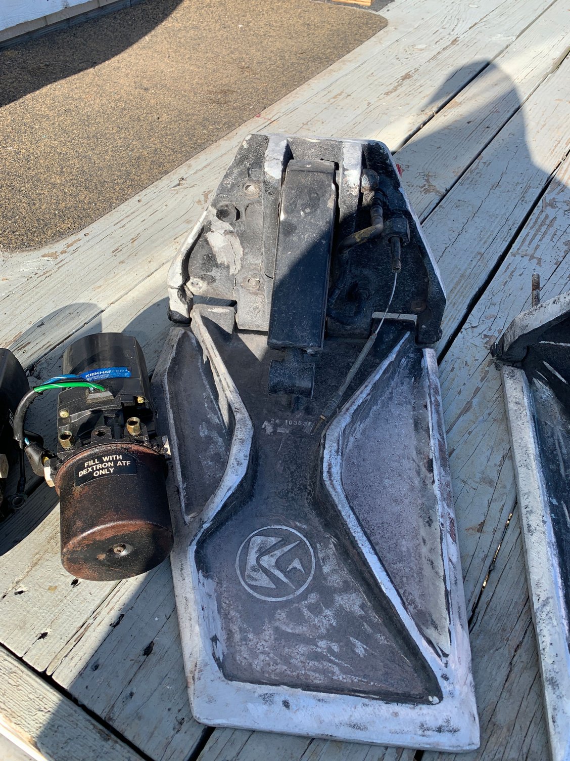 240 Mercury Kiekhaefer Trim Tabs