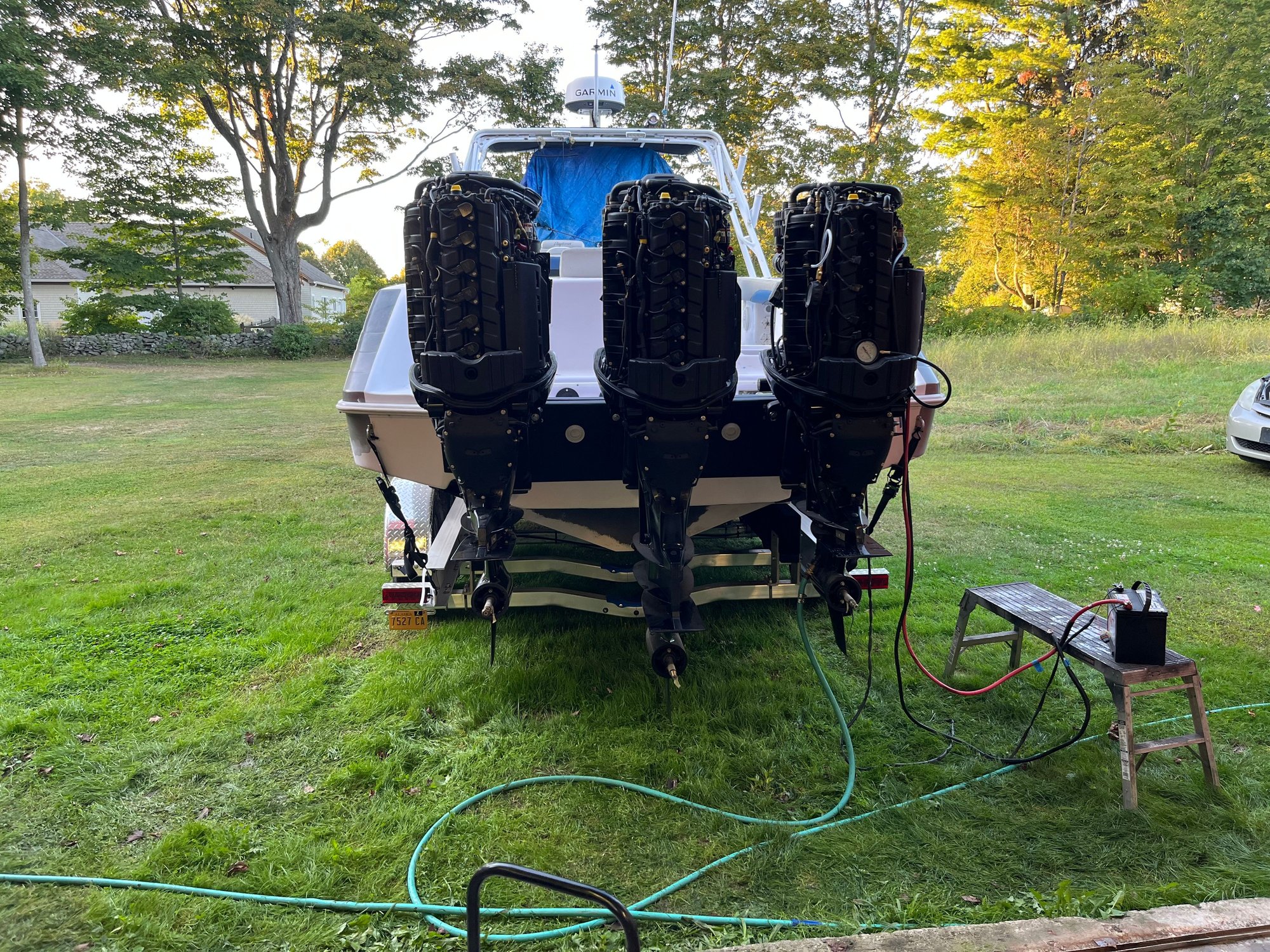 First startup, idle, no rigging jumped ignition/fuel out.