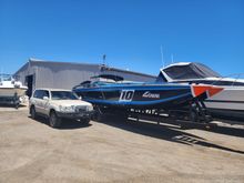 Lives inside undercover but start an engine the people that know what it is soon turn up to the wharf.