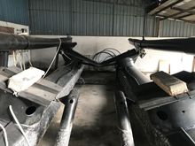 Drydock with wooden bunks, probably an afterthought to gain some clearance 