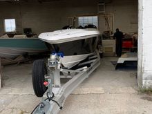 Back on the trailer. 