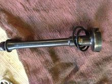The hollow bolt is what we are removing
Which releases the pt from the shaft
Note shims