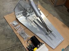 MANUFACTURE - MARINE INDUSTRY WEST

MODEL  - MT-1800 BILLET TRIM TAB 

CONDITION - BRAND NEW MINT CONDITION NEVER USED OR MOUNTED 

INCLUDED:HARDWARE ,HYDRAULIC PUMP, BILLET MOUNT + SS LINES & TRIM SWITCH

DESCRIPTION : 18" Monster Tab Single Ram
18" Wide X 30" Long, This tab is commonly used on high performance cat applications and V-bottom boats 40 ft and up. Constructed from 1/2" billet aluminum with DMP's exclusive monster cylinder makes this tab unlike anything you've ever seen. 