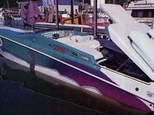 You can see the triple engine compartment layout.