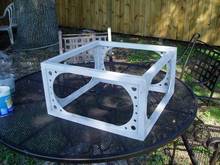 a bit of CNC router work with aluminum and a frame is born. 