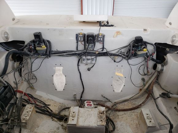 new transom ready for drives