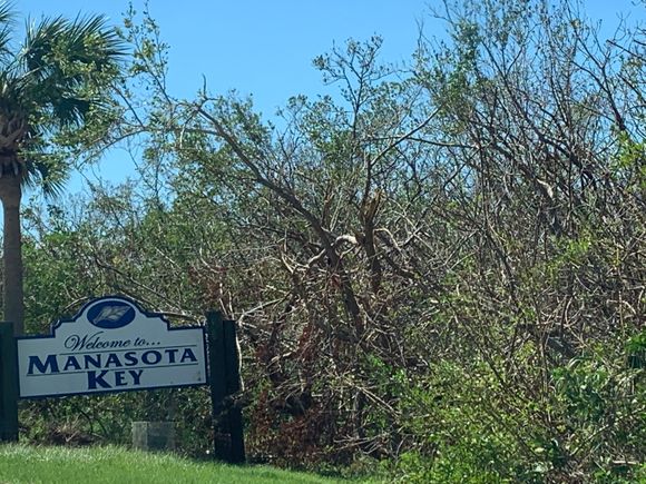 The sign is still standing 