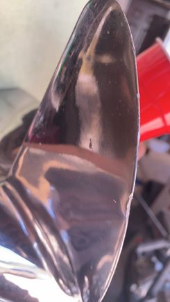 One 23 has some dings this is the worst of them, other is perfect.