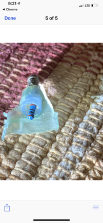 Here is a picture of the resistor 