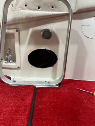 Existing 6x9 hole im thinking I can modify to fit 10” sub? 