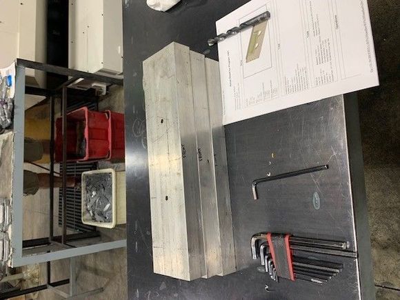 Machining new handles 