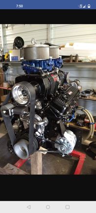 I believe I have an idler bracket for 16 rib like photo.   420 Merc blower.  5 lbs boost