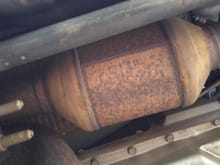 2005 GMC Sierra 1500 VHO 6.0L, one of the Catalytic Converters