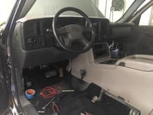 drivers side dash completed