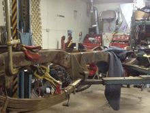 Getting ready to chop,the chassis