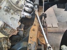 Got to change my steering setup. To close to header, and I don't like it.lol