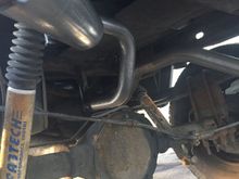 Much better, than what was on there!! Need take it back by and have them adjust the passenger side pipe upwards a hair