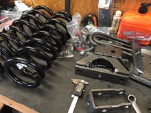 New coil springs and flip kit