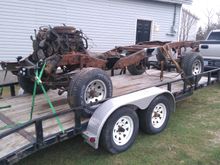 Chassis shortened and 350 engine in it